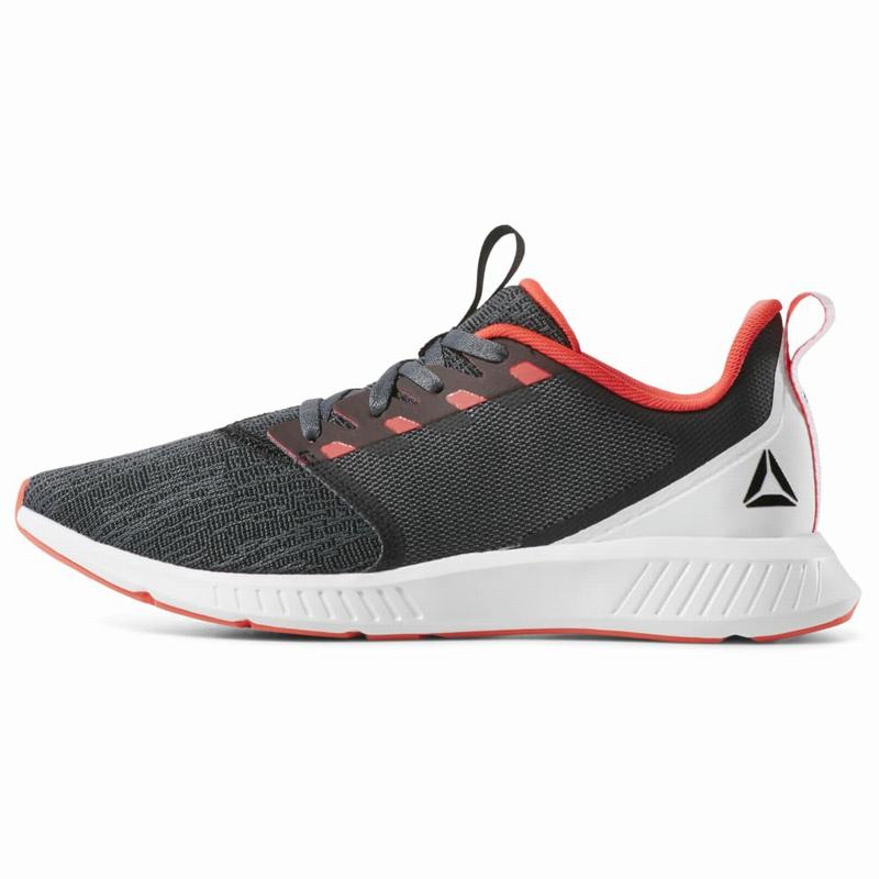 Adidasi Alergare Reebok Fusium Lite Dama Negrii/Albi/Rosii Romania YO1470FT
